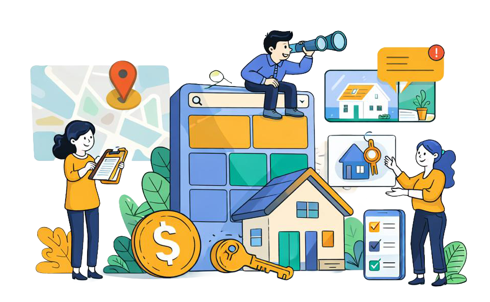 Closio Estate real estate CRM dashboard for property agencies in Indonesia